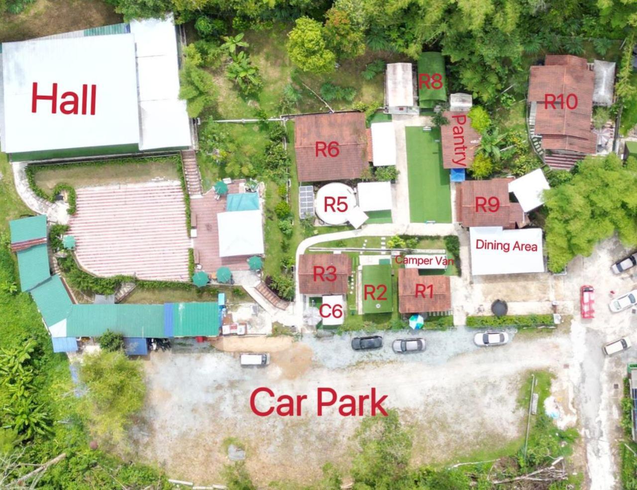 Genting Greenwoods Tiny Houses & Events Hall مرتفعات جنتنغ المظهر الخارجي الصورة